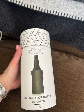 Brumate Hopsulator Bott'l in OD Green - Insulated Bottle Cooler